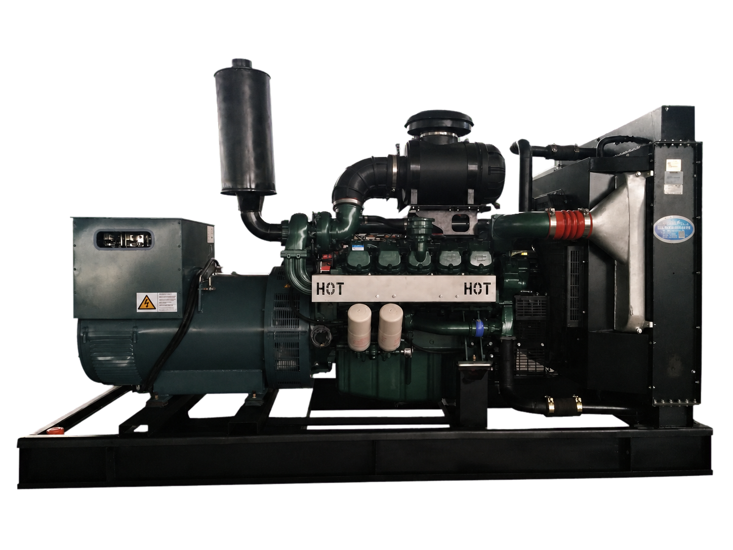 Дизельная генераторная установка 500 кВт, Doosan DP158CD, открытая, с АВР